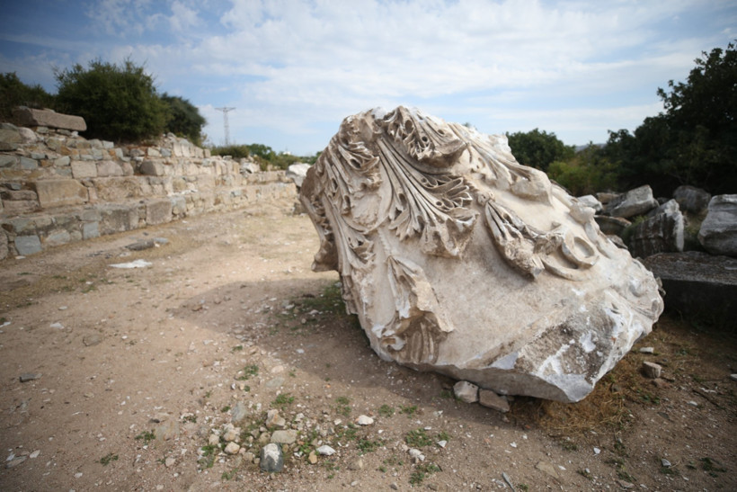 Balıkesir'de bulunan devasa sütunlar Roma dönemi hakkında ipucu veriyor - Resim : 1