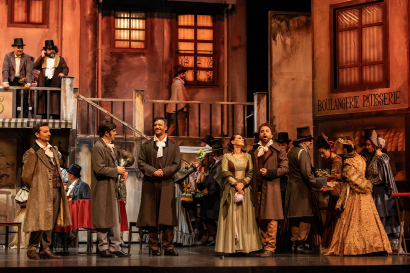 "La Boheme" eserinin prömiyeri AKM'de gerçekleştirildi - Resim : 1