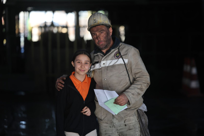 Madenci çocukları babaları için özel mektuplar hazırladı - Resim: 11