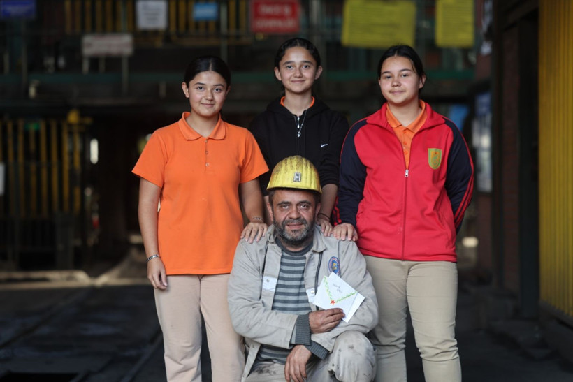 Madenci çocukları babaları için özel mektuplar hazırladı - Resim: 25