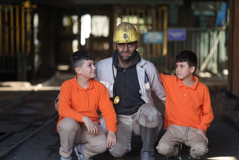 Madenci çocukları babaları için özel mektuplar hazırladı - Resim: 28