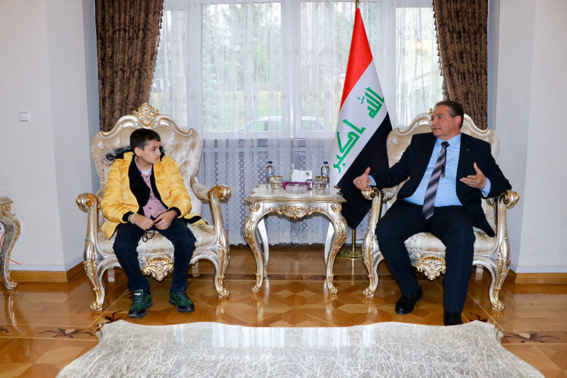 IŞİD'den kurtarılan çocuk ailesine kavuştu - Resim : 3