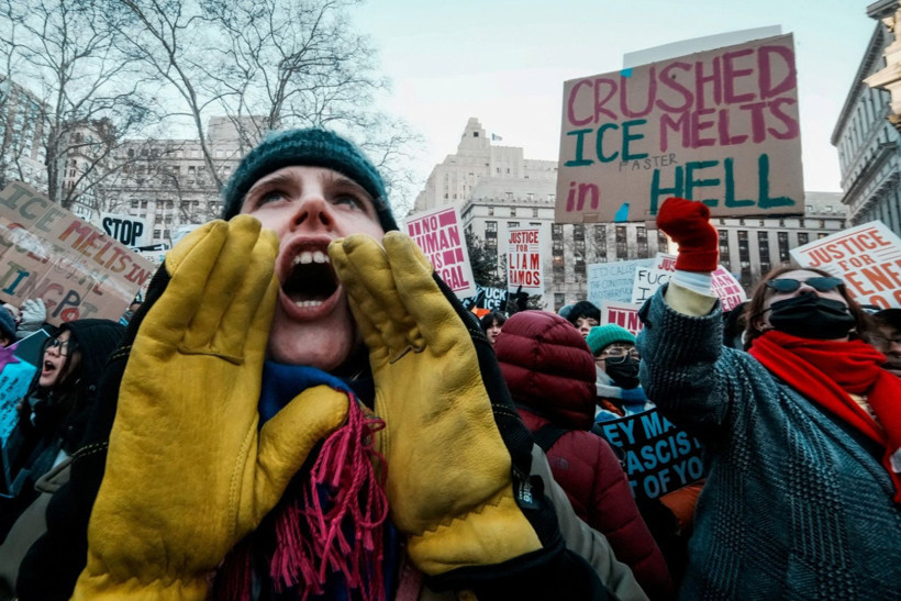 Trump'a karşı Ulusal Kapanma Günü: İş yok, okul yok, alışveriş yok - Resim: 10