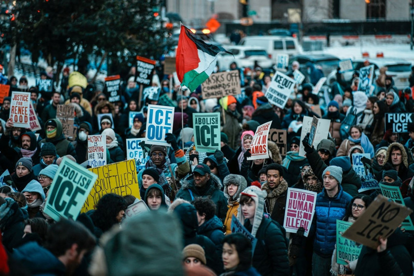 Trump'a karşı Ulusal Kapanma Günü: İş yok, okul yok, alışveriş yok - Resim: 11