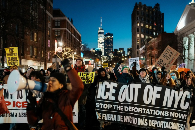Trump'a karşı Ulusal Kapanma Günü: İş yok, okul yok, alışveriş yok - Resim: 5