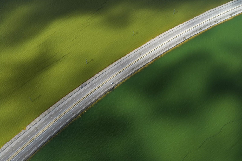 İki şehri birbirine bağlıyordu: Karayolu su yolu oldu - Resim: 1