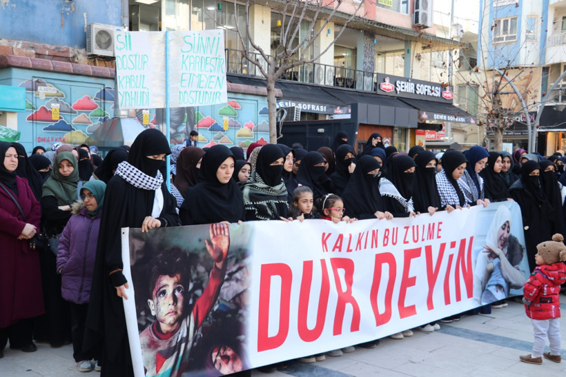 Ankara, Batman ve Van’da ABD ve İsrail’in İran saldırılarına protesto - Resim : 2