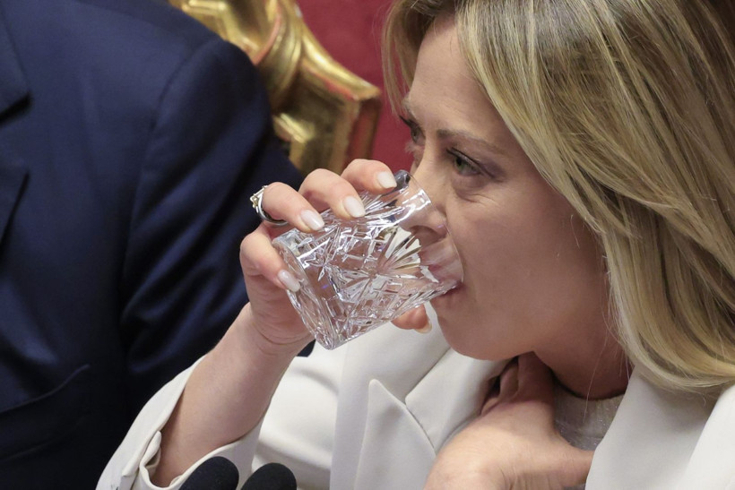 Meloni'nin Senato'daki hareketleri dikkat çekti - Resim: 11