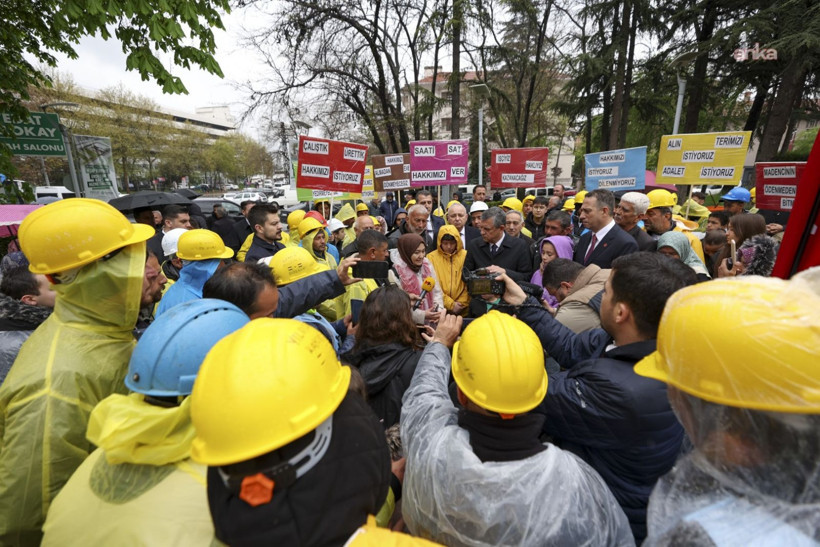 Özgür Özel'den madencilere destek: Eninde sonunda hakkınızı alacaksınız - Resim: 6