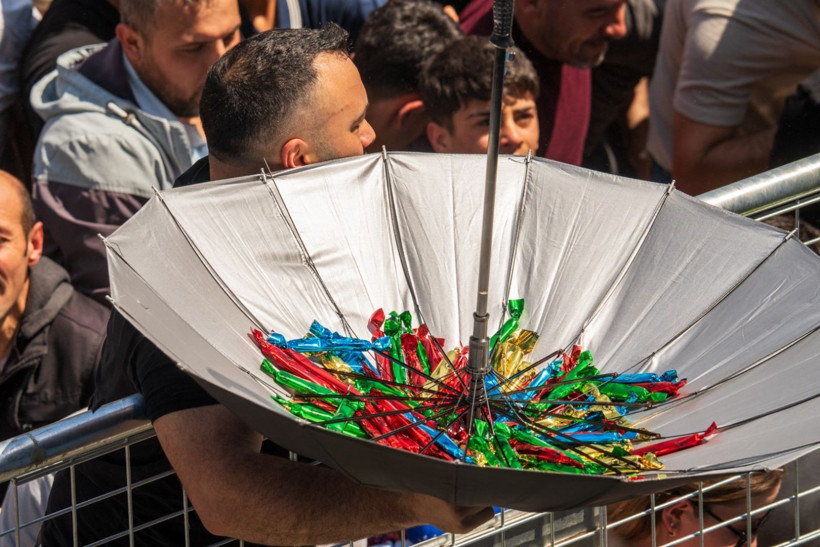 Mesir coşkusu izdihama dönüştü! 10 ton macun için on binler birbirine girdi - Resim: 23