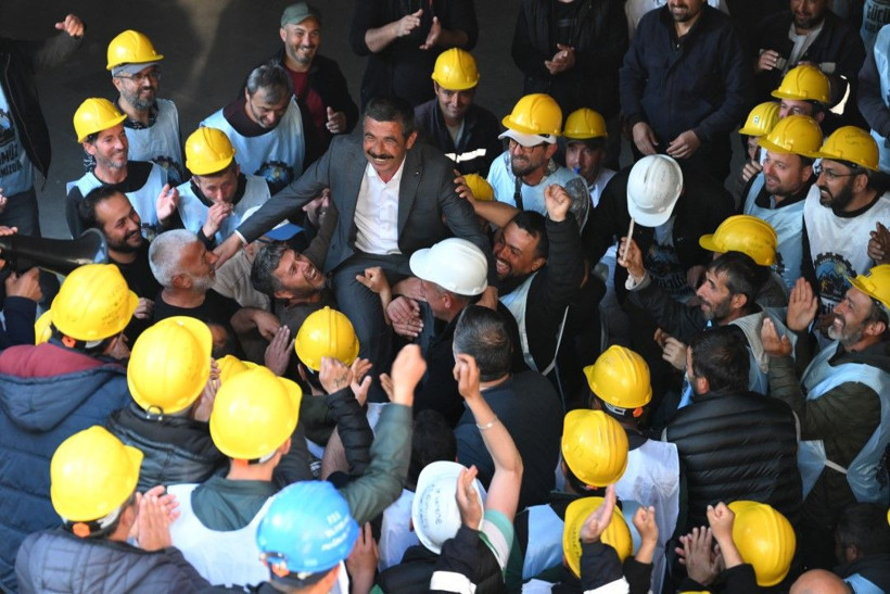 Direnen madenciler kazandı! İşçilerden sevinç gösterisi - Resim: 8