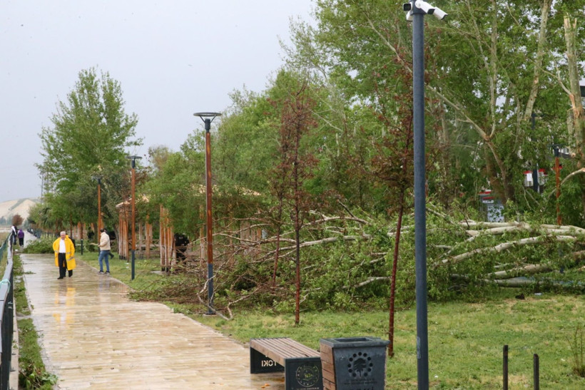 Deprem gibi: Camiler, iş yerleri yıkıldı - Resim: 4