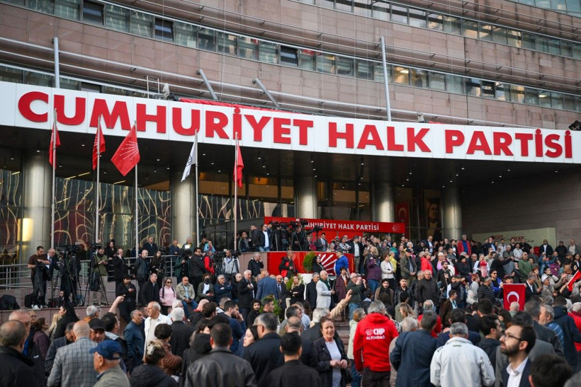 Mutlak butlan kararı sonrası CHP Genel Merkezi'nden fotoğraflar - Resim: 1