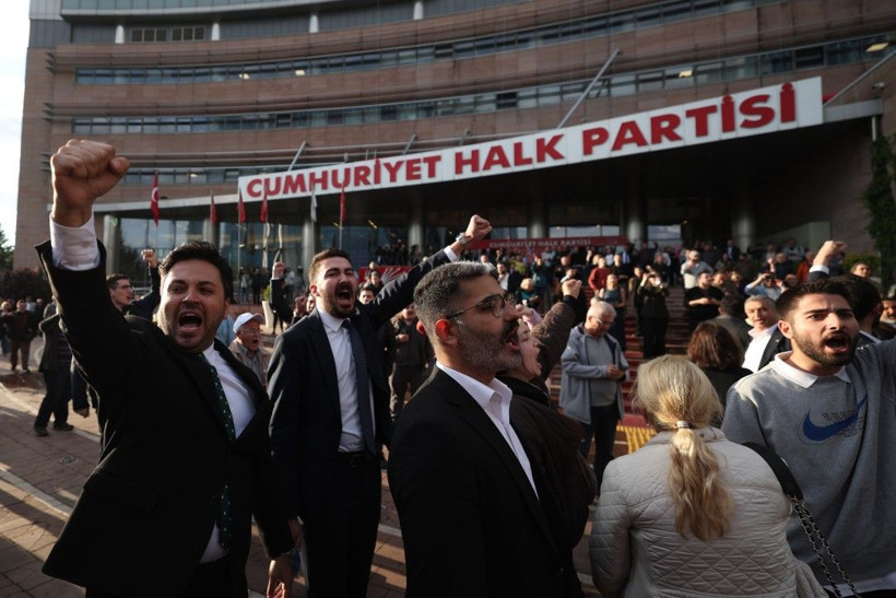 Mutlak butlan kararı sonrası CHP Genel Merkezi'nden fotoğraflar - Resim: 17