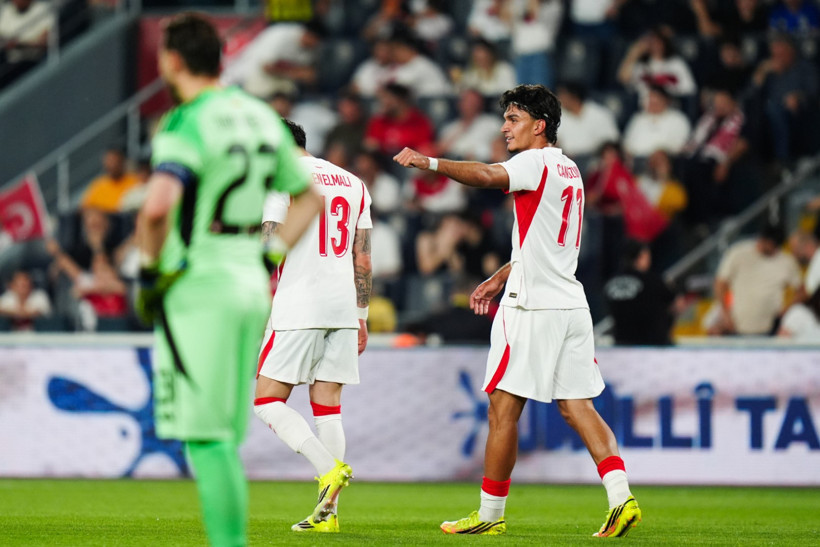 Türkiye, Dünya Kupası'na hazır! A Milli Takım, Kuzey Makedonya'ya gol yağdırdı: 4-0 - Resim : 2