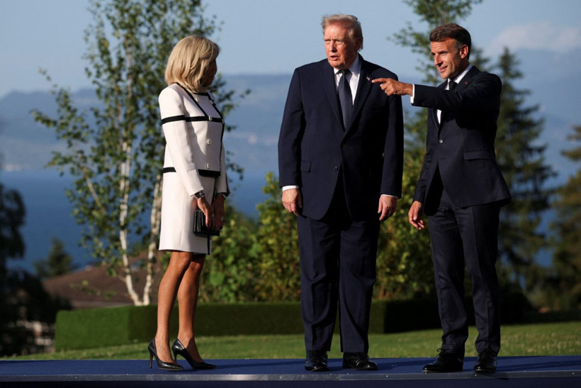 Trump'ın Brigitte Macron'a yaptığı hareket gündem oldu - Resim: 6