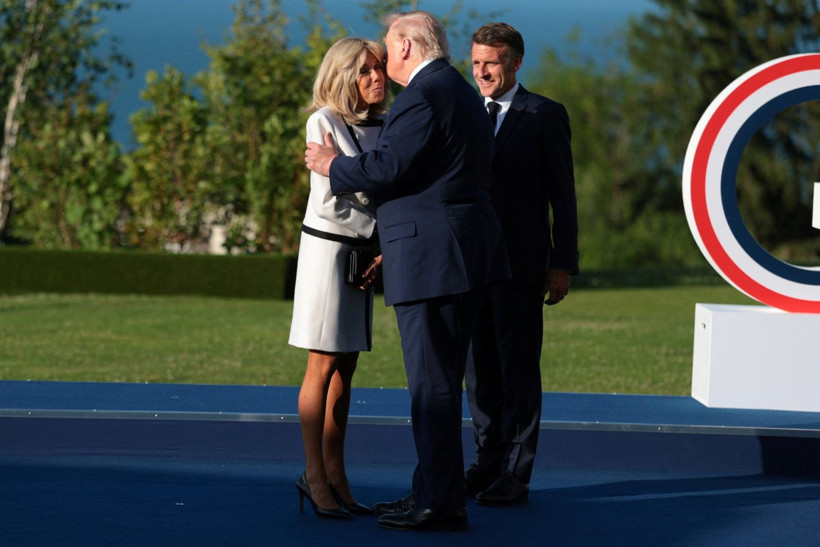 Trump'ın Brigitte Macron'a yaptığı hareket gündem oldu - Resim: 7