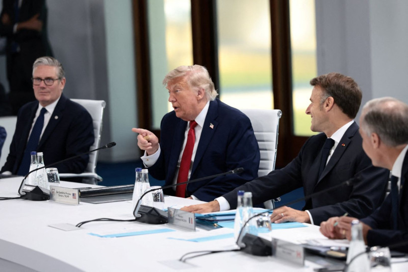 Trump G7 zirvesini karıştırdı: Hem gecikti hem 'patronluk tasladı' - Resim: 2