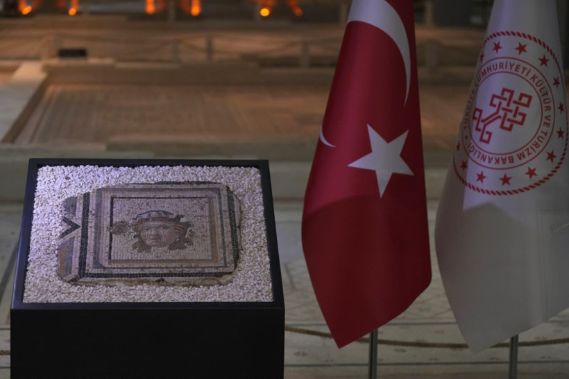 ABD'den iade edilen Zeugma mozaik paneli evine kavuştu - Resim : 3