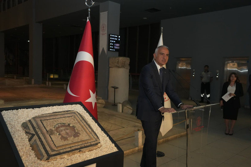 ABD'den iade edilen Zeugma mozaik paneli evine kavuştu - Resim : 1