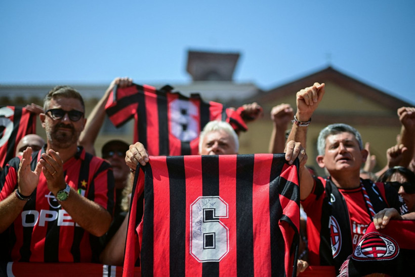 Efsane futbolcu Baresi'ye unutulmaz veda: Milan'ın sahibi ıslıklandı! - Resim: 12