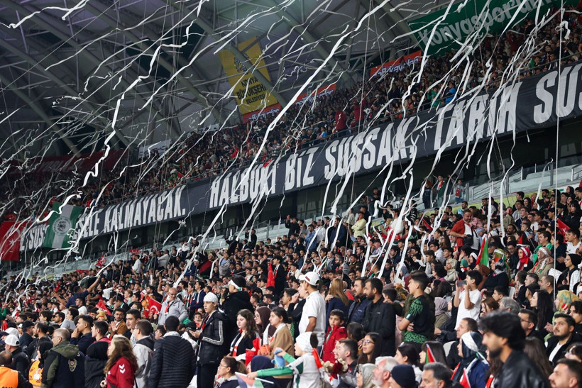 Konyaspor-Filistin maçı 89'da bitti: Nedeni anlaşılınca gözyaşları sel oldu - Resim: 6