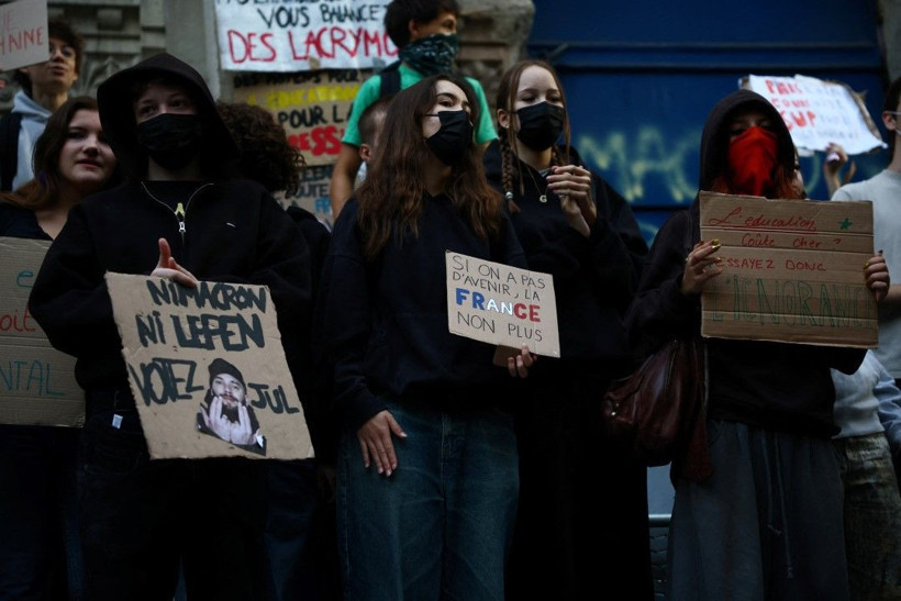 Fransa'daki lise eylemleri ülke geneline yayıldı: En az 600 gözaltı - Resim: 58