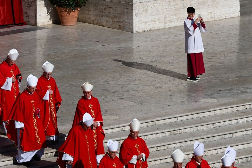Papa'ya veda... Dünya liderlerini buluşturan cenaze - Resim: 7