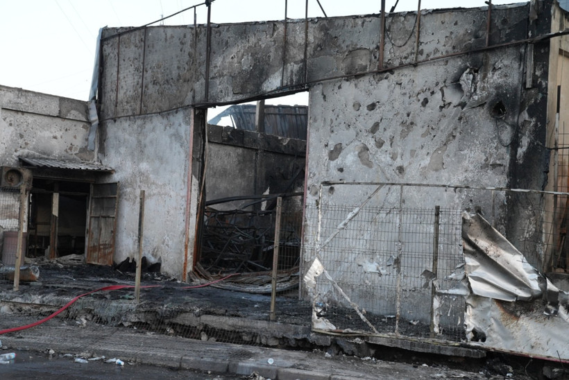 Gece boyunca yandı! Hasarı sabah ortaya çıktı - Resim : 5