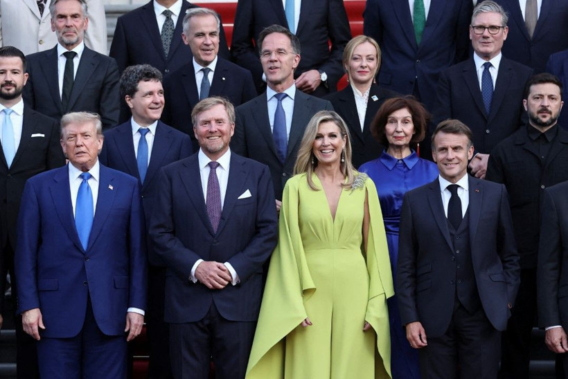 Erdoğan, NATO liderleri aile fotoğrafına katıldı - Resim: 11
