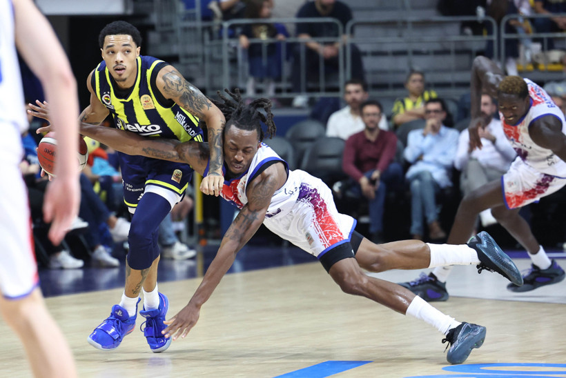 Fenerbahçe Beko evinde kabustan uyandı: 91-87 - Resim : 1