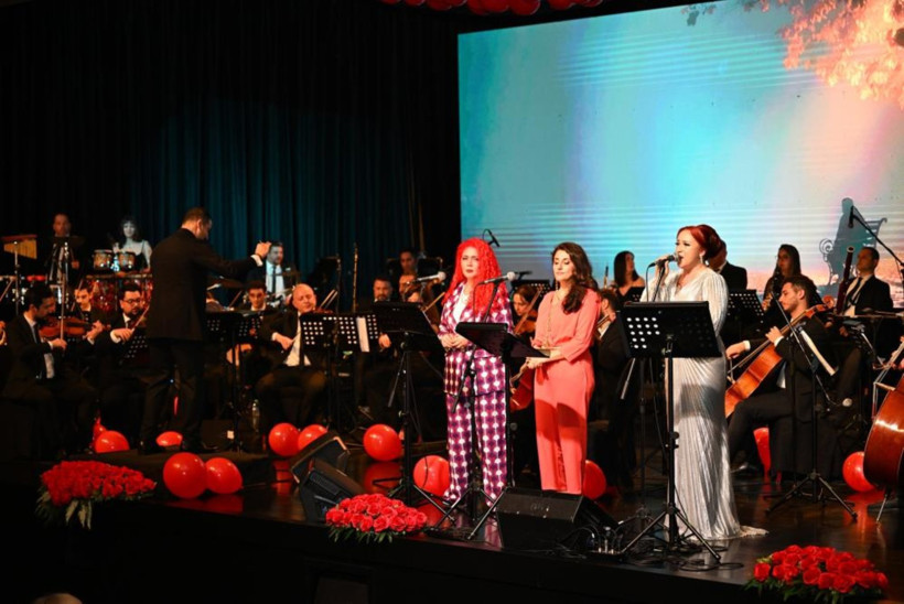 Mersin’de Sevgililer Günü’ne Ajda Pekkan şarkılarıyla senfonik dokunuş - Resim : 1