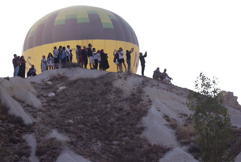 Kapadokya'da figürlü balonlar enfes görüntüler oluşturdu - Resim: 21
