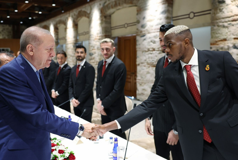Cumhurbaşkanı Erdoğan, şampiyon Galatasaray'ı kabul etti - Resim: 11