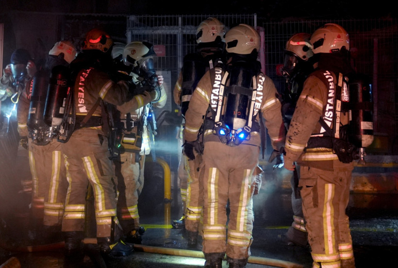 Benzinlikte korkutan yangın - Resim : 1