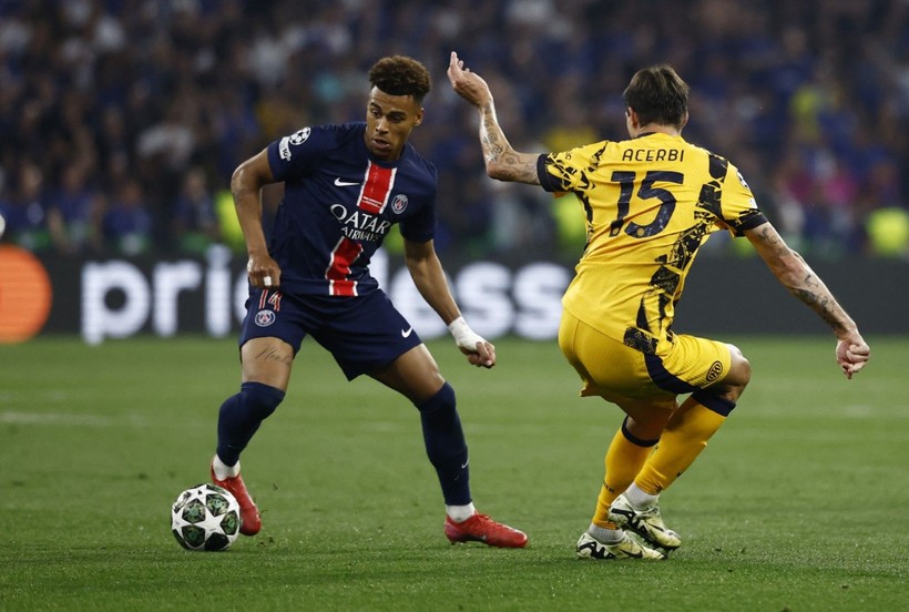 Şampiyonlar Ligi finalinde tarihi hezimet! PSG, Inter'i darmadağın etti: Doue 3 kez tarihe geçti - Resim: 8