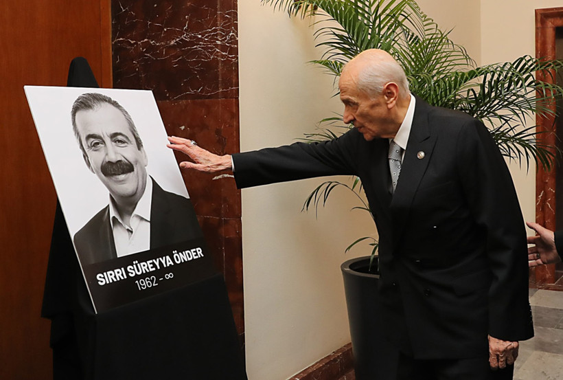 99 gün sonra Meclis'te: Bahçeli'den DEM Parti'ye taziye ziyareti - Resim : 4