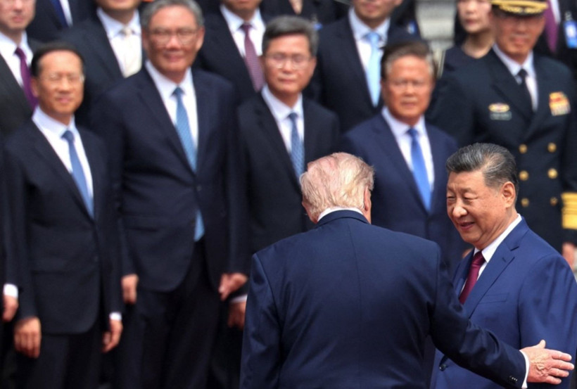 Trump-Şi zirvesinde tepki çeken anlar - Resim: 2