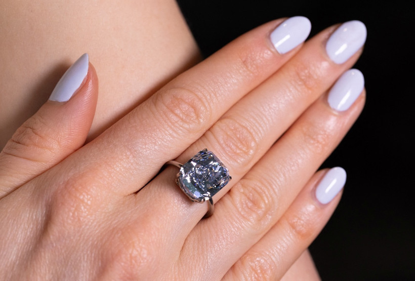 20 milyon dolara satılabilir: 10 karatlık pırlanta açık artırmada - Resim : 3