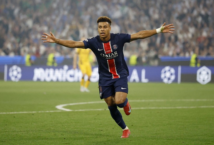 Şampiyonlar Ligi finalinde tarihi hezimet! PSG, Inter'i darmadağın etti: Doue 3 kez tarihe geçti - Resim: 6