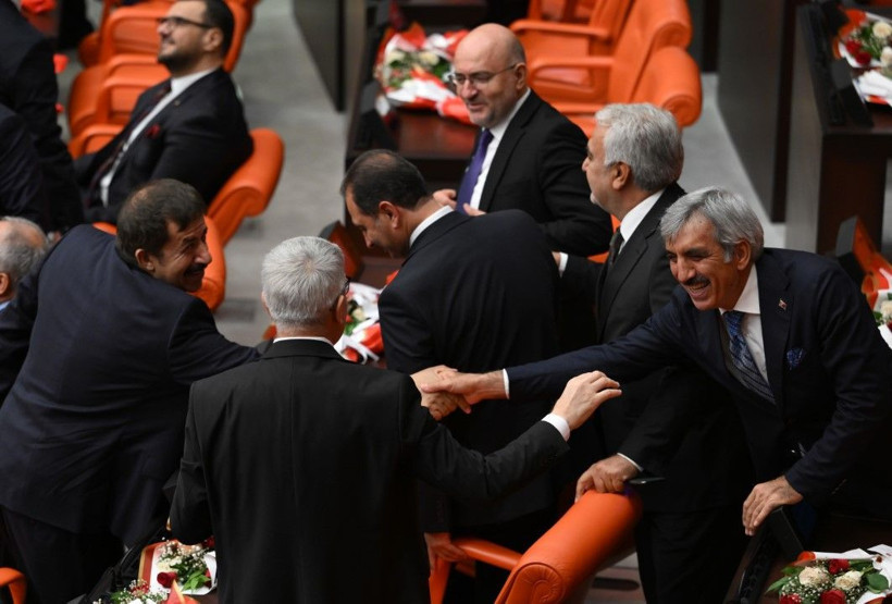 Meclis'teki resepsiyondan çarpıcı kareler - Resim: 41