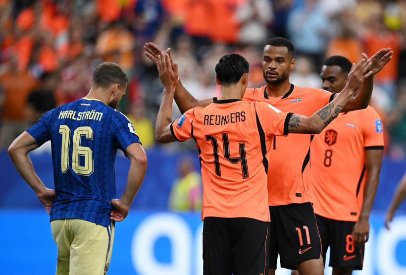 Hollanda, İsveç'e acımadı: 5 golle resital yaptı - Resim : 2