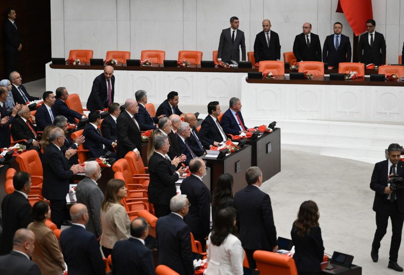 Meclis'teki resepsiyondan çarpıcı kareler - Resim: 44