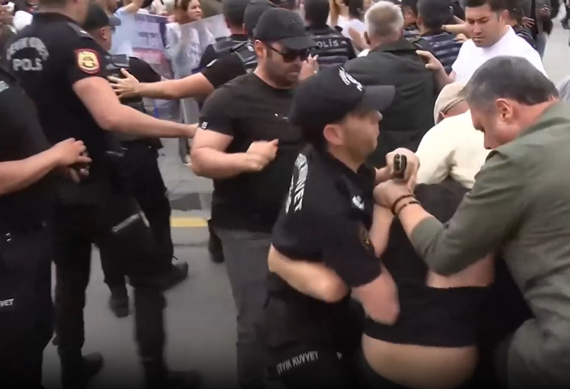 Meclis'e yürümek isteyen öğretmenlere sert müdahale: Çok sayıda kişi gözaltına alındı - Resim : 2