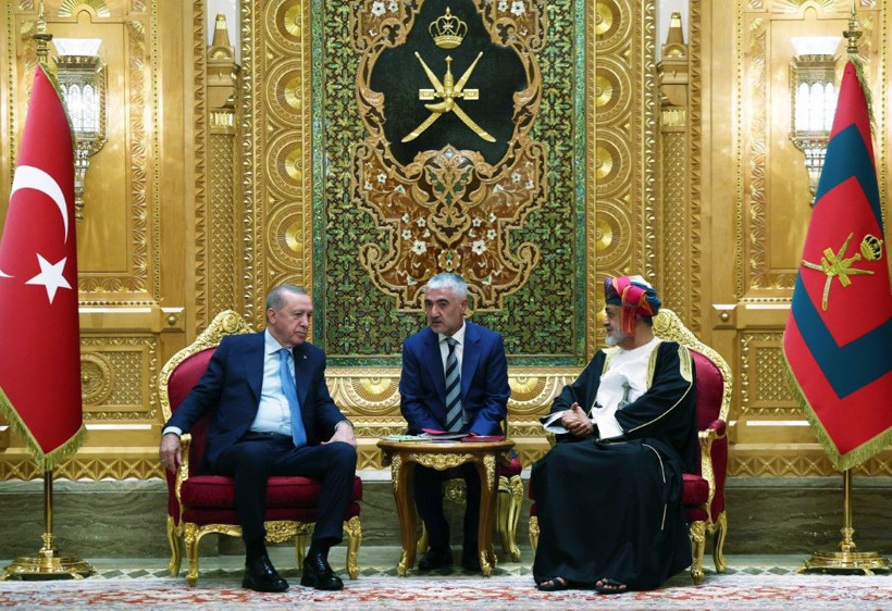 Erdoğan, Umman Al Alam Sarayı’nda - Resim: 1