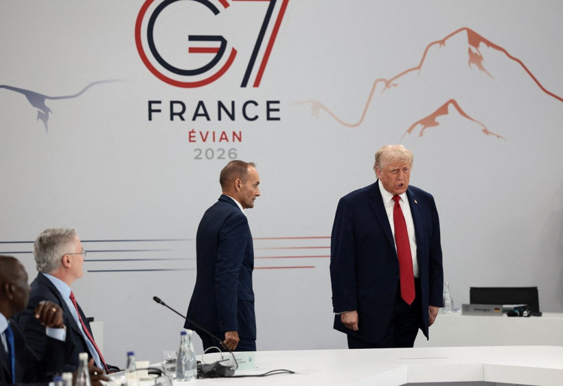 Trump G7 zirvesini karıştırdı: Hem gecikti hem 'patronluk tasladı' - Resim: 7