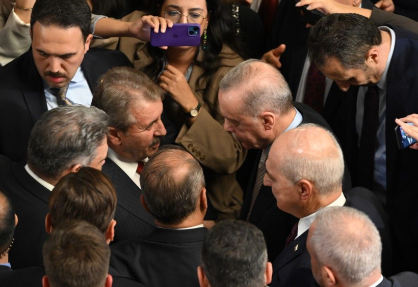 Meclis'teki resepsiyondan çarpıcı kareler - Resim: 30