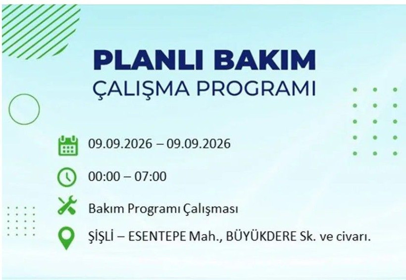İstanbul'un 24 ilçesi bu gece yarısı kararacak. İşte elektriksiz kalacak mahalleler - Resim: 42