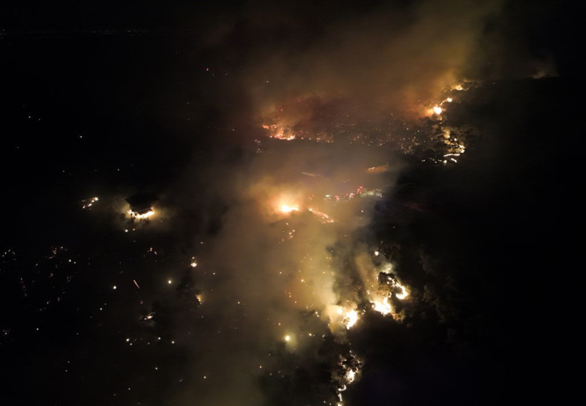 İzmir'de büyük yangın: Ormana sıçradı - Resim : 12