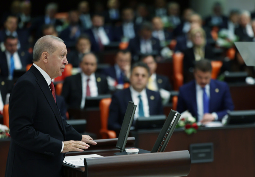 Erdoğan TBMM açılışında fon ve yeni Anayasa açıklaması yaptı - Resim : 2